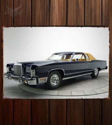 Металлическая табличка Lincoln Continental Coupe 382